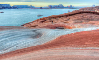 Andrew Silvey Photographing Lake Powell
