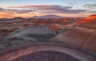 Morning in Utah Badlands