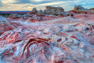 Colorful Landscape of White Pocket