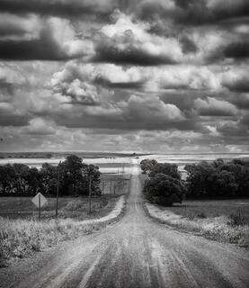 View from country road
