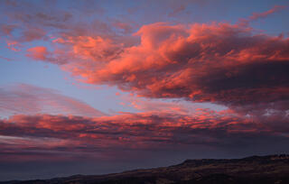 Dramatic Fall Sunset