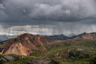 Engineer Pass as the Rain Approaches