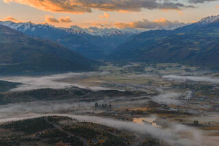 Morning Fog Blankets Ridgway