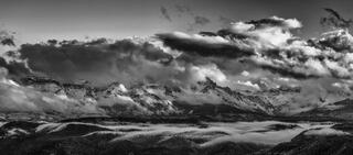 Dramatic Clouds over Dallas Divide