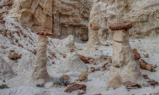 Hoodoos in the Grand Staircase-Escalante