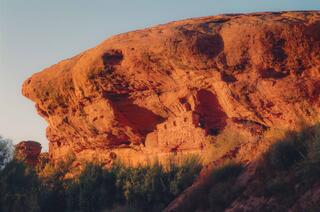 Setting Sunlight on Ancient Ruins 1993