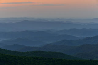 Sunrise Color on Blue Ridge Parkway