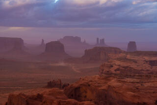 Sunset Dust Storm
