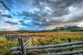 Last Dollar Ranch View from Fence to Dallas Divide