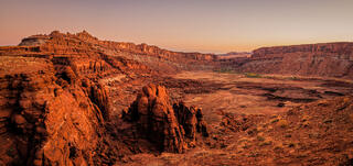 Incredible View Into Canyon Valley
